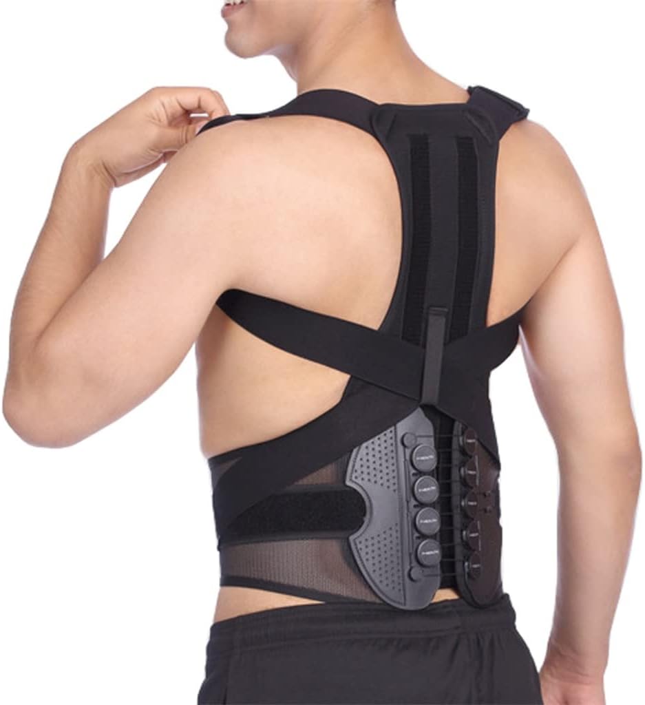 Pulley System Clavicle Support Belt Shoulder Lumbar Back Brace Scoliosis Posture Corrector Correcting Kyphosis(S code) (D,M code)