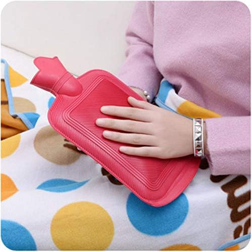 Classic Rubber Hot Water Bottle, Great for Pain Relief, Hot and Cold Therapy(Large)