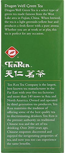 Ten Ren Lung Ching Tea, Taiwan Tea, Bag Collection, 50 Bags