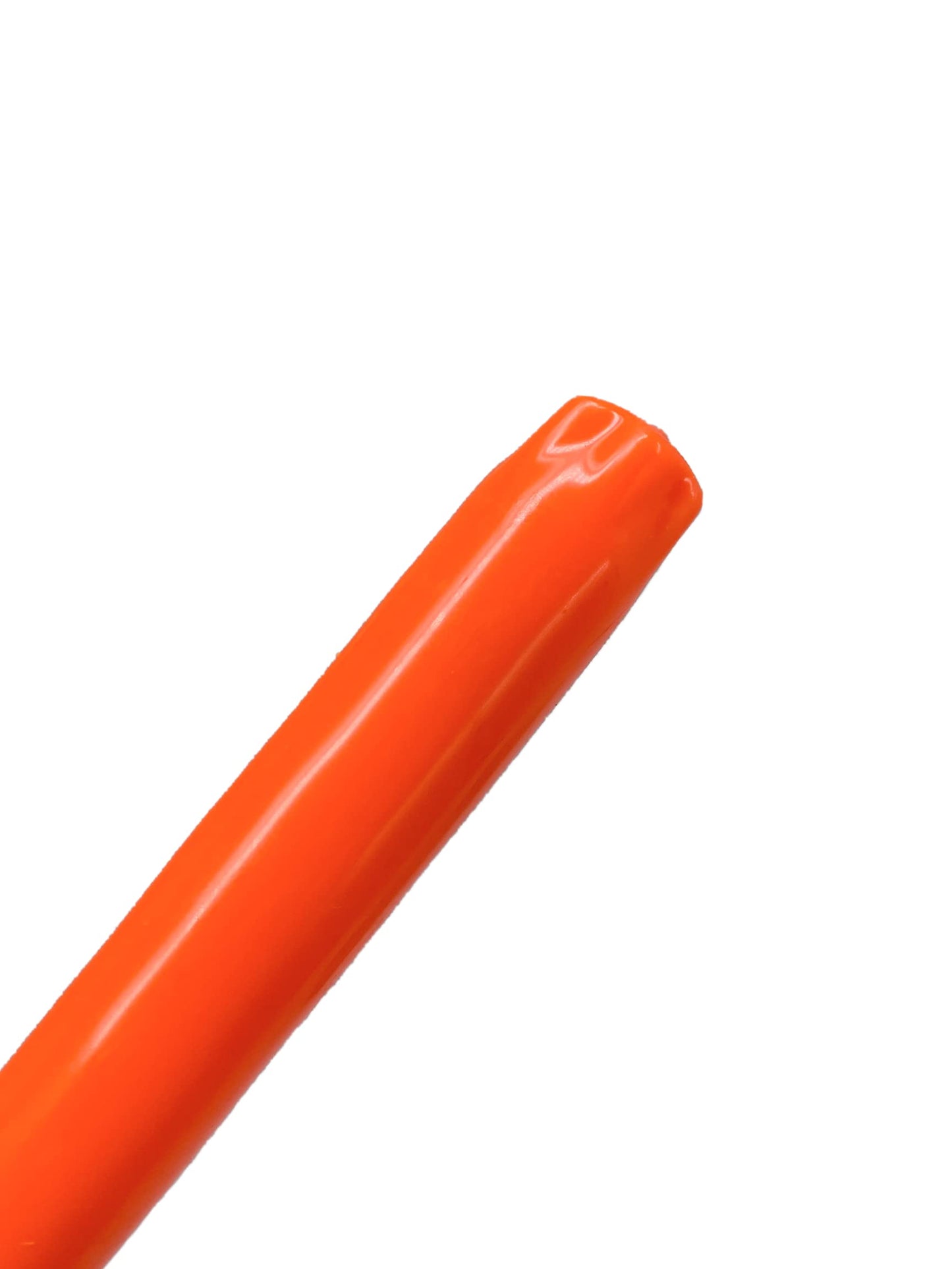 D'light Online Elegant 10" Unscented Orange Taper Candles, Premium Quality Hand-Dipped Tapered Candles, Dripless and Smokeless - Set of 12 Individually Wrapped (10 Inch, Orange)