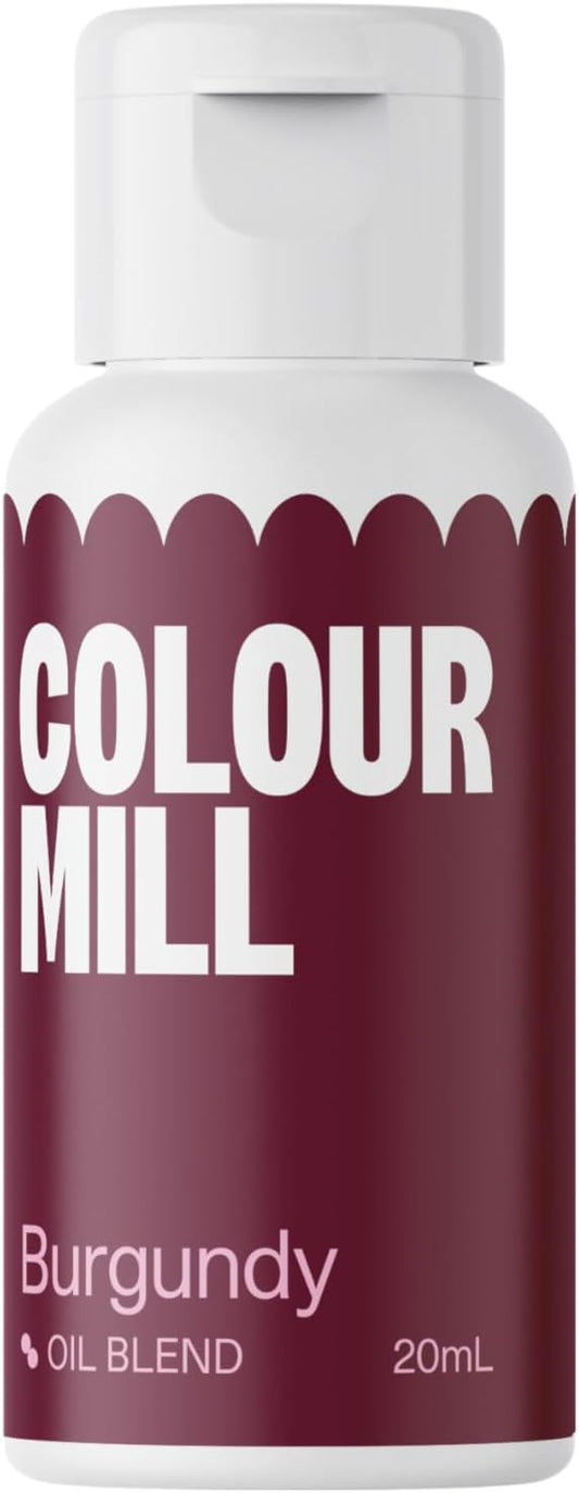 Colour Mill Oil-Based Food Coloring, 20 Milliliters (Burgundy)