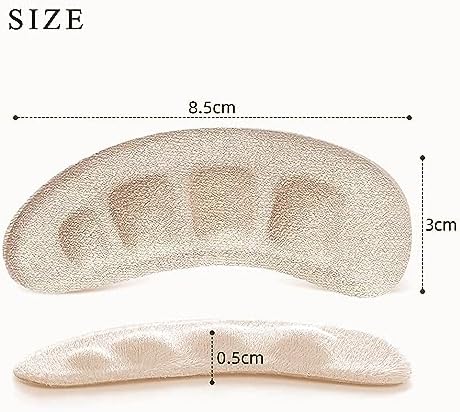 4 Pairs Ball of Foot Cushions, Gel Metatarsal Pads Non-Slip Foot Pads for Women High Heels Comfortable Forefoot Cushions for Pain Relief Reusable Sandals Cushion Insole Adhesive Shoes Inserts