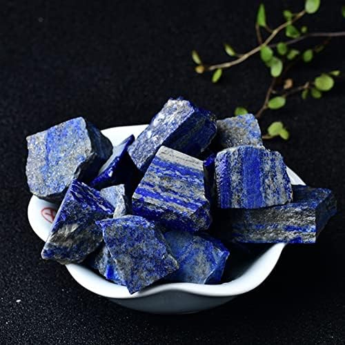Crystal Healing Meditation Decoration Natural Rough Lapis Lazuli Stone Quartz Crystal Ore Gemstones Healing Meditation Mineral Collection Home Decor Beautiful Gifts (Size : 100g)