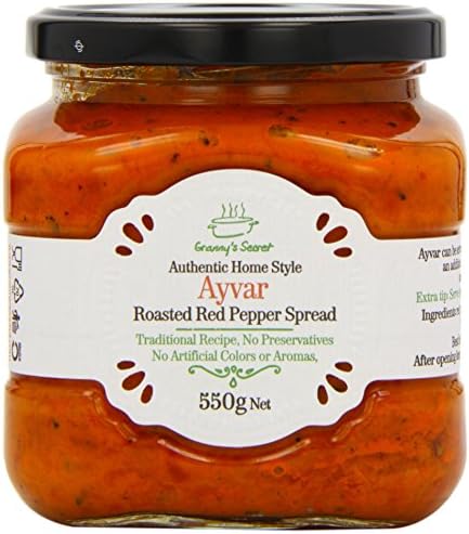 Granny's Secret Ajvar Roasted Pepper, 550 Gram