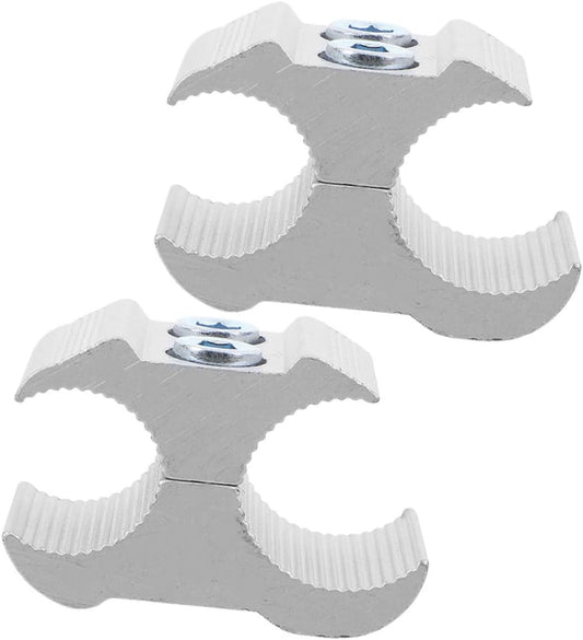 2pcs Wheelchair Accessories Clamp Pipe Clamp for Cane Holder for Walker Power Wheelchair