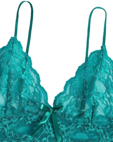 Rigeri Sexy Lingerie Sheer Mesh Lingerie Set Sexy Nightgowns Bra And Panty Sets For Womens Sexy Sleepwear S-XXL