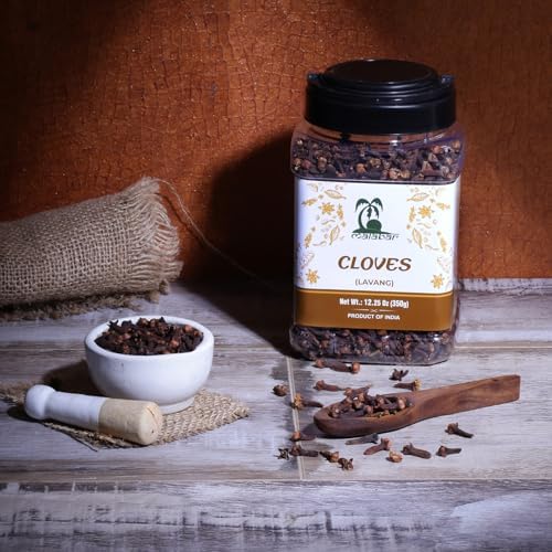 Malabar Cloves Whole (Laung) (350g) Jar ~ All Natural | NON-GMO | Vegan | Gluten Friendly | Indian Origin