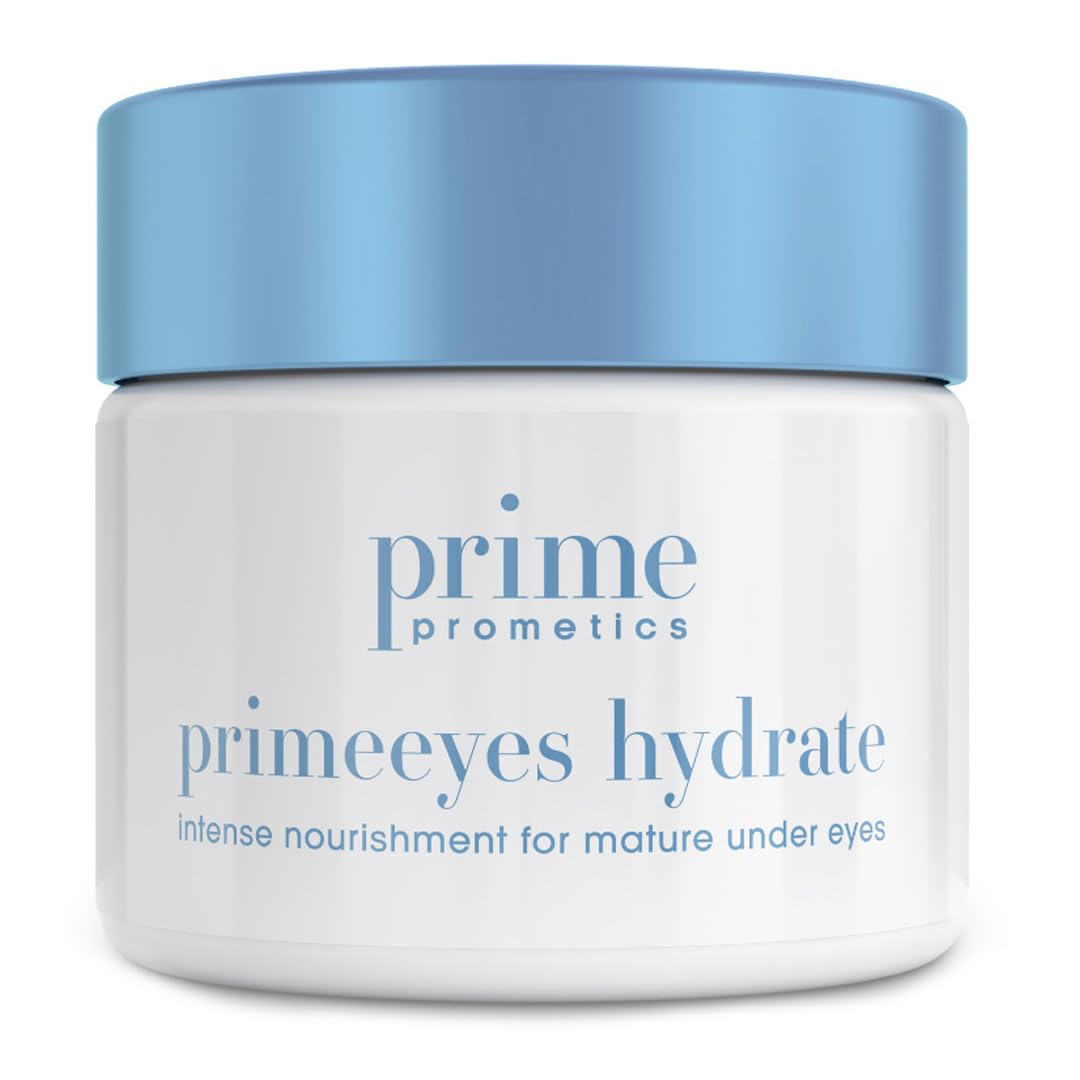 PrimeEyes Hydrate Under Eye Cream for Mature Women â Hydrating Eye Cream for Dark Circles and Wrinkle Repair â Soft, Glowing & Healthy Under Eyes
