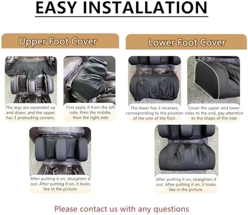 Massage Chair Cover,Full Body Massage Chair Cover-Shiatsu Slipcover Recliner Chair Cover,Universal Washable Stretch Fabric Armchair Slipcovers,Dust Protection Sofa Covers (Green, Body+Foot)