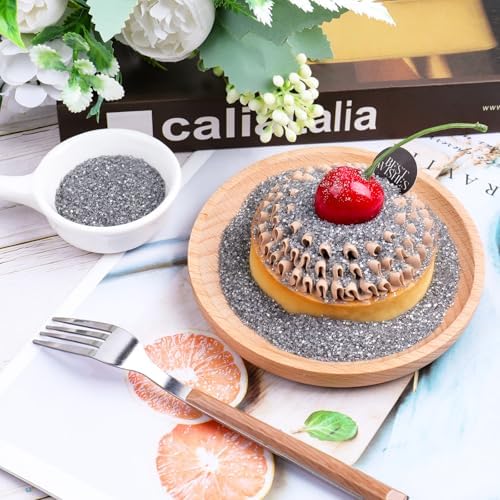 Silver Sprinkles Sanding Sugar for Baking, 6.35 oz Edible Sparkling Sugar Crystals, Decorating Sugar Sprinkles for Cake Cupcake Cookie Ice Cream Topping