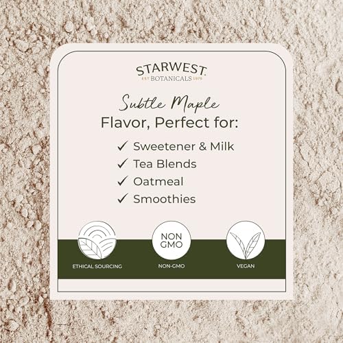 Starwest Botanicals Organic Slippery Elm Bark Powder - Traditional Herb for Tea & Recipes, Enjoy with Milk & Sweetener, Certified Kosher, Non-GMO - Bulk 1 lb Bag