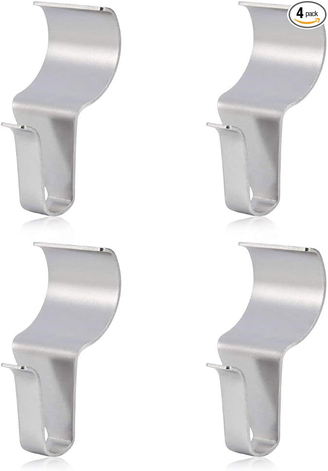 No-Hole Hooks Vinyl Siding Hangers - Low Profile- 4PK
