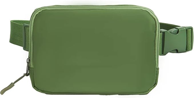 Belt bag Fanny pack crossbody bags for women Everywhere belt bag (Green)