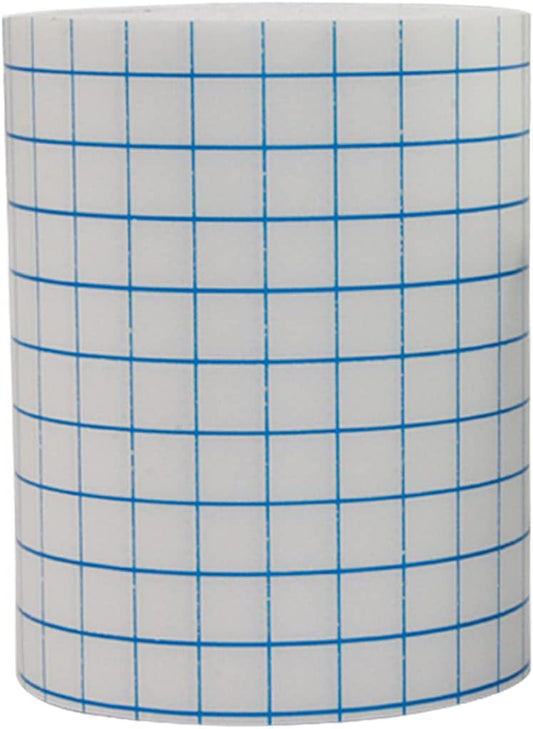 Non-Woven Cover Roll Stretch Tape - 4" x10.94Yd First Aid Tape - Dressing Retention Tape - Breathable Cohesive Wrap Bandage Roll Film (1 Roll)