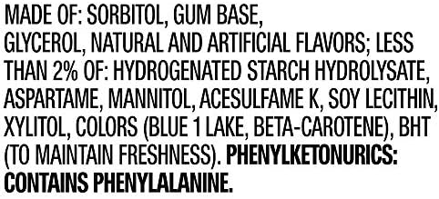 ORBIT Spearmint Sugar Free Chewing Gum Travel Essentials, 3 Ct Pack (Pack of 2)