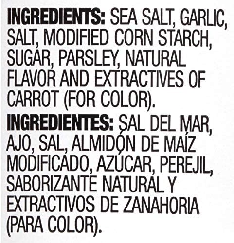 Lawry's Coarse Ground With Parsley Garlic Salt, 6 oz (Pack of 2)