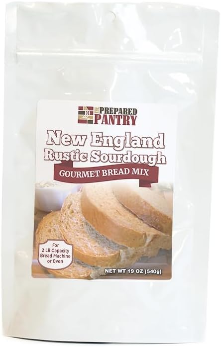 The Prepared Pantry New England Rustic Sourdough Bread Mix; Single Pack; For Bread Machine or Oven