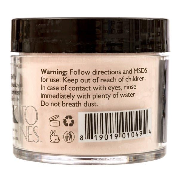 Tones Ultra Acrylic Powder | Perfect Pink | 8.5 Oz | Durable Retention | Silky Consistency | Crystal Clarity & Effortless Nail Sculpting Formula