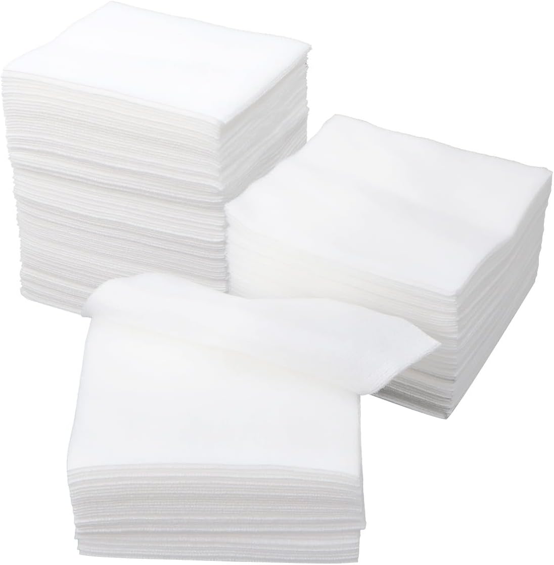 100pcs Gauze Pads Wipes Non-Woven Gauze Sponges 4x4 Pads Dressing Salon Spa Use Wounds Aid Supplies