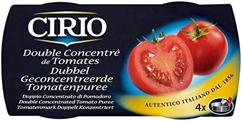 Cirio Individual Pots Of Tomato Puree 4 x 70g - Pack of 6
