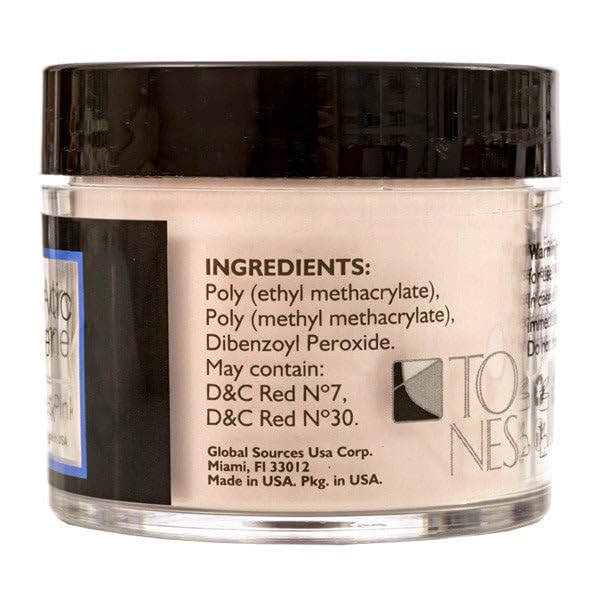 Tones Ultra Acrylic Powder | Perfect Pink | 8.5 Oz | Durable Retention | Silky Consistency | Crystal Clarity & Effortless Nail Sculpting Formula