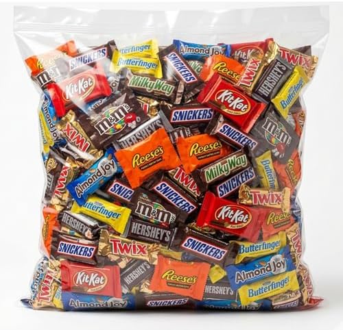 Assorted Chocolate Variety Pack – Individually Wrapped Bulk Chocolate Candy Assortment – Fun Size Bars, Peanut Butter Cups, Wafers & More – Perfect for Parties, Office & Gifting (2 LB)