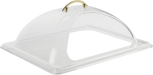 Winco Dome Cover, Half-size, Cut-out Opening, PC