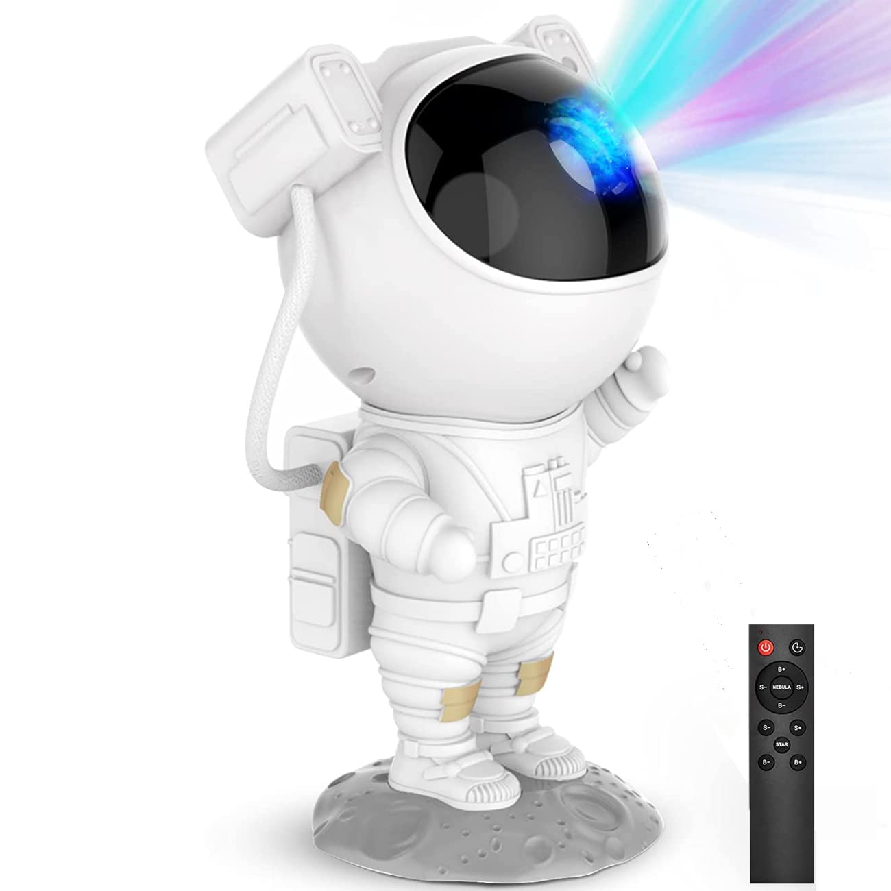 Star Projector Galaxy Night Light,Birthday Gifts Toys for 2-10 Year Old Boys Girls- Astronaut Starry Nebula Ceiling LED Lamp with Timer and Remote,Projection Lights for Bedroom Décor