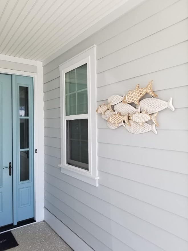 The Original for Fiber Cement Board siding ONLY! (8 Hooks and 1 Tool) - Invented, Patented and Made in the USA!