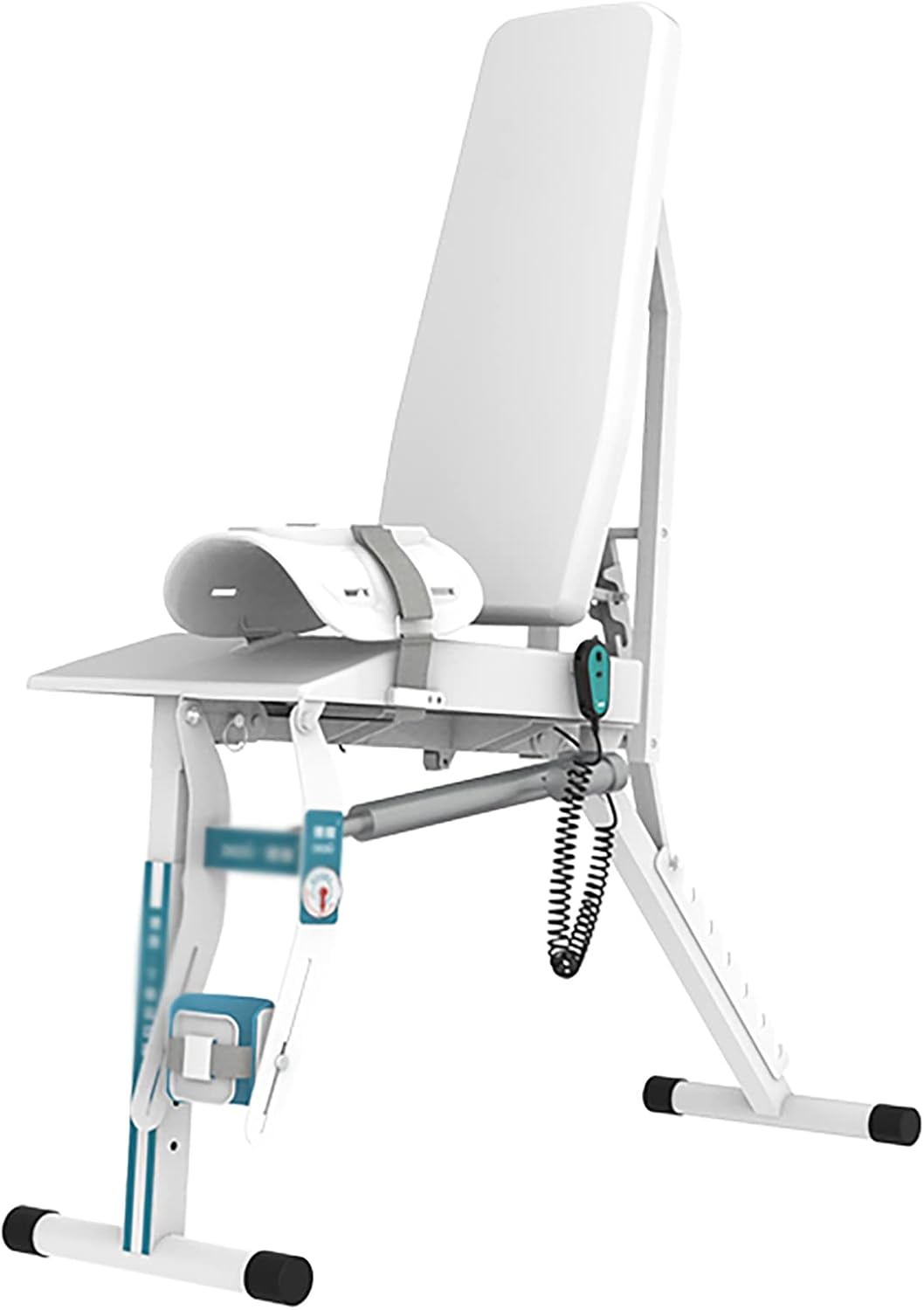 Electric Knee Rehabilitation Trainer, Stroke Hemiplegia Rehabilitation Training Equipment, Lower Extremity Bending and Straightening Training Chair, for Leg Function Recovery(Color:Left Leg)