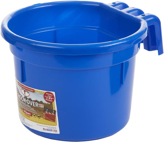 Duraflex 8 Quart Hook Over Feed Pail