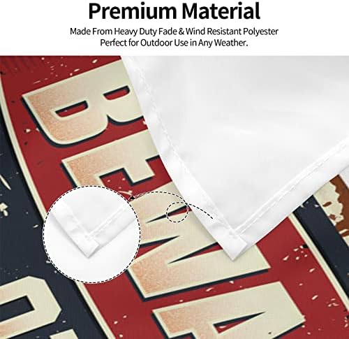 Beer Decorations For Man Cave Beware Of Mr. Fitzpatrick Flag Backyard Bar Decor Bunting Flags Outdoor(30X45CM)