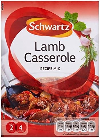 Schwartz Lamb Casserole Recipe Mix (35g)
