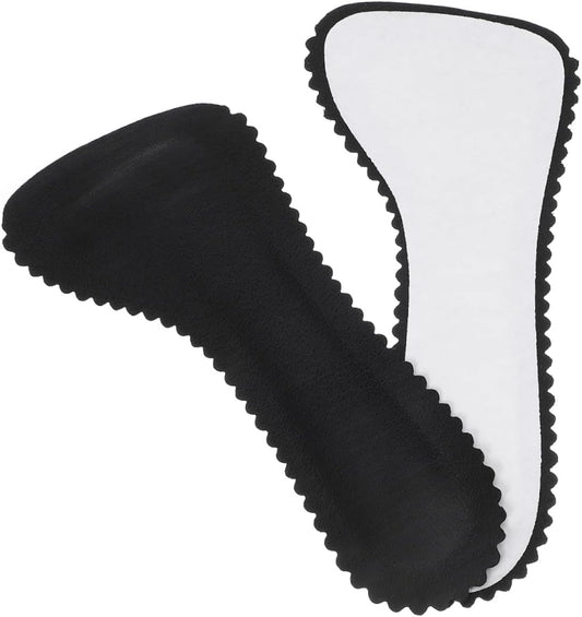 Beaupretty 1pair High Heel Cushions Slip Leather Shoe Pads for Women Breathable Summer Insoles for Daily Use Reducing Foot Pressure and Muscle Fatigue Black