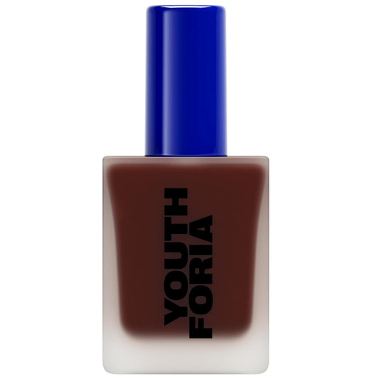 Youthforia Date Night Skin Tint Serum Foundation, Light-Medium Coverage, Hydrating Formula, Vegan & Cruelty-Free, 570 Deep - Neutral