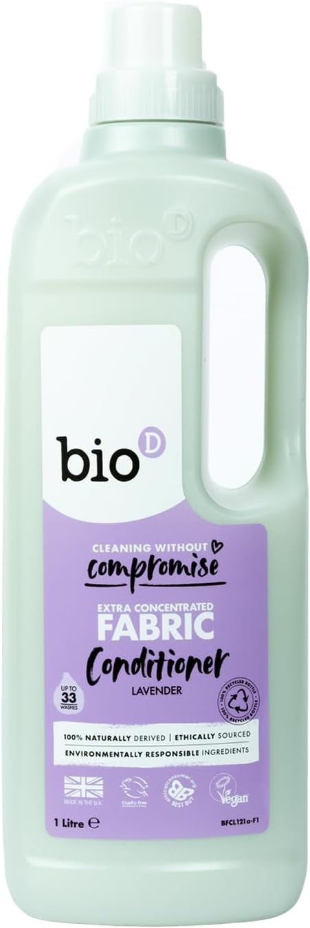 Bio-d Fabric Conditioner With Lavender 1ltr