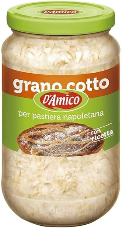 Fratelli D’Amico Cooked Wheat Grain for Neapolitan Pastiera 20.5 oz (580 g)