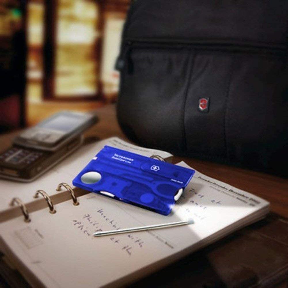 Victorinox Swiss Army Swisscard Lite Pocket Tool, Sapphire