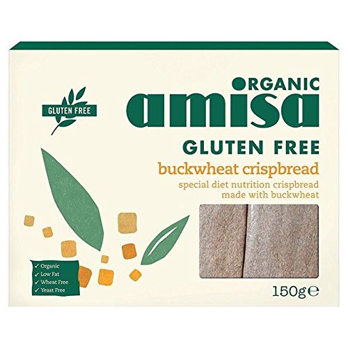 Amisa Organic Gluten Free Buckwheat Crispbread - 150g
