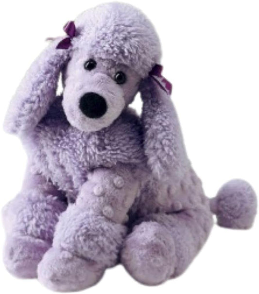 Sonoma Lavender Microwaveable Aromatherapy Stuffed Pillows, Plush Dog, Lavender Scented with Removable Washable Cover (Poodle)
