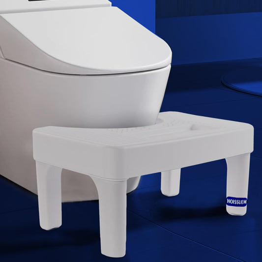 6.8 Inch Toilet Stool for Bathroom,Hoissuem Non-Slip Potty Stool for Pooping,Hoissuem Toilet Step Stool for Adults/Seniors/Kids