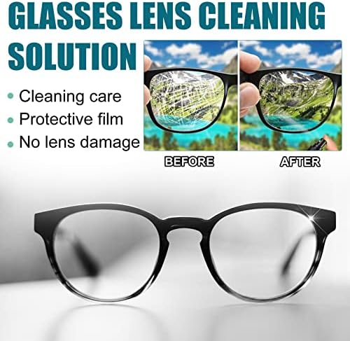 Lens Scratch Removal Spray 2 * 100 ml, Eye Glass Cleaners Spray, Eyeglass Cleaning Tools For Lenses Screens, For Eyeglasses, Sunglasses, Camera Lens, Screens, Smartphones, Tablets, Laptops