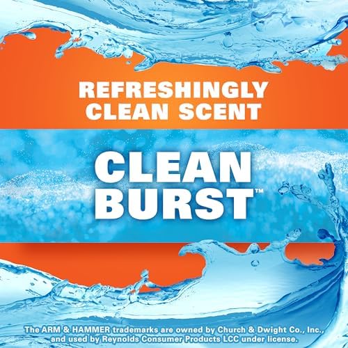 Hefty Ultra Strong 13 Gallon Trash Bags, Black Tall Kitchen Trash Bags 13 Gallon Size, Break Resistant Drawstring Enclosure, Continuous Odor Control, Blackout, Clean Burst Scent, 80 Bags