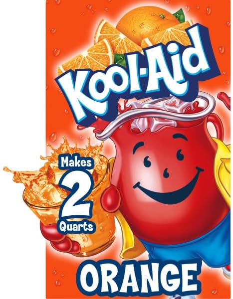 Kool-Aid Orange Caffeine Free Unsweetened Soft Drink Mix
