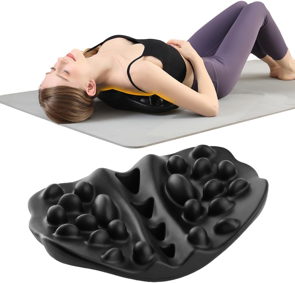 Shoulder Blade & Trapezius Trigger Point Massager, Upper Back Stretcher for Shoulder Back Pain Relief, Posture Correction & Muscle Relaxation, Ideal Gift for Elders
