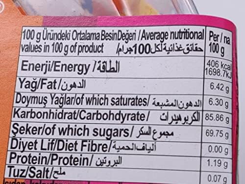 Bonart Tayas Damla Asst. Chewy Candy 800gr