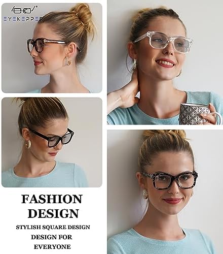 Eyekepper Transition Photochromic Reading Glasses Women Black +2.00