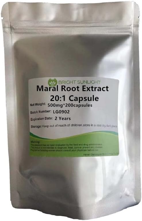 Rhaponticum carthamoides (maral Root) Extract 50:1 Capsule 500mg*200capsules