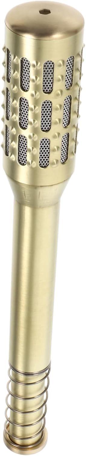 Hemoton Moxibustion Beauty Device 11.4 Inch Copper Roller Moxa Stick Holder Portable Facial Moxa Burner for Home Acupuncture and Heat Therapy
