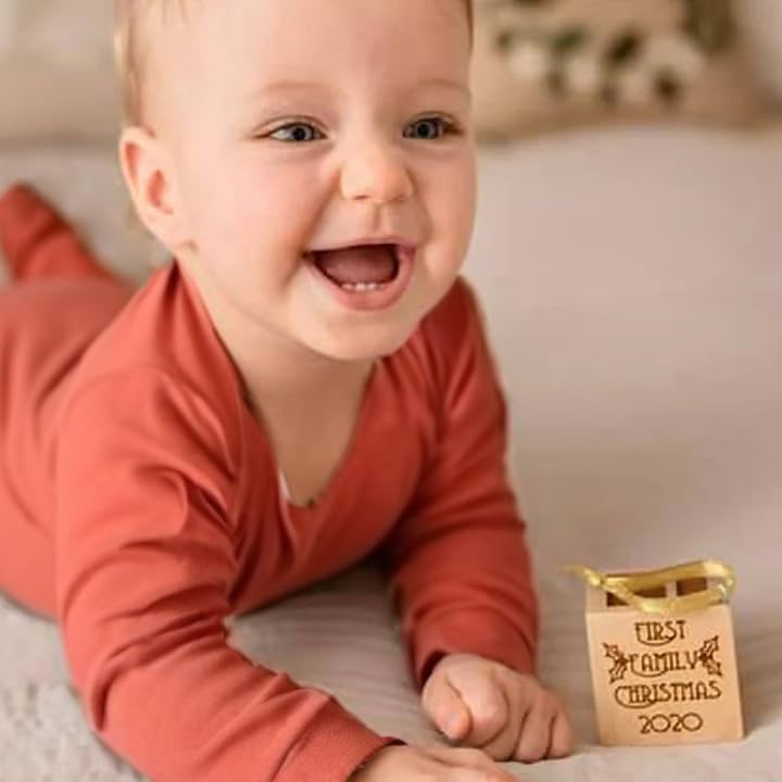 Baby Block Gift for Newborn Boy or Girl - Personalized Birth Announcement Wood Wooden Block New Baby Gifts Custom Item by Glitzby